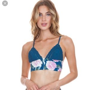 Malibu top pink peony